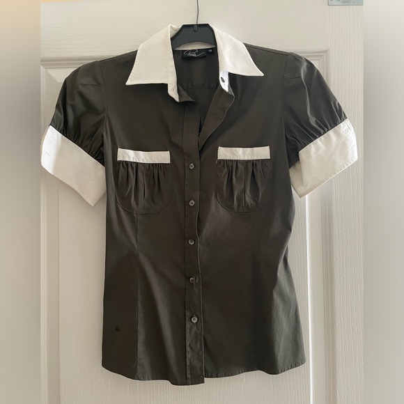 Paulie Shirt Sleeves Blouse - Picture 1 of 6